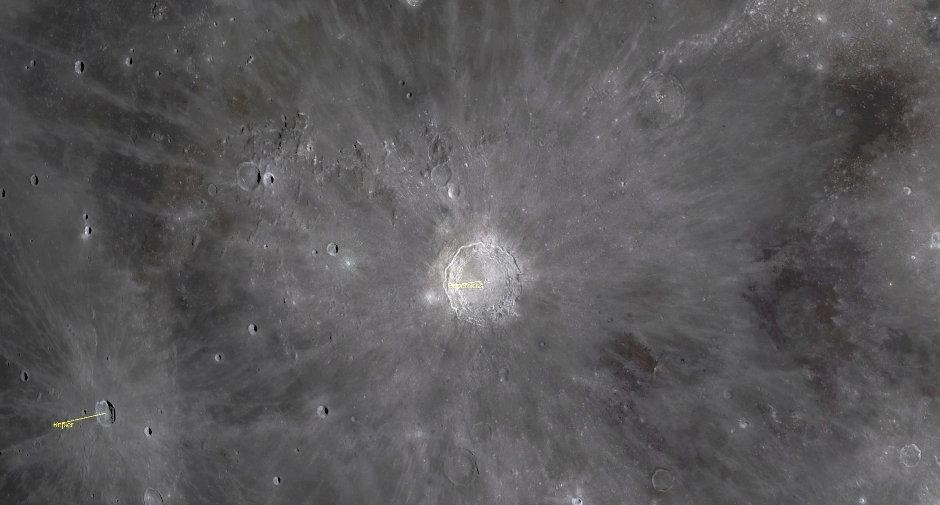 Crater Copernicus (all night)