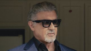 Close up of Dwight in sunglasses in Tulsa King Season 3