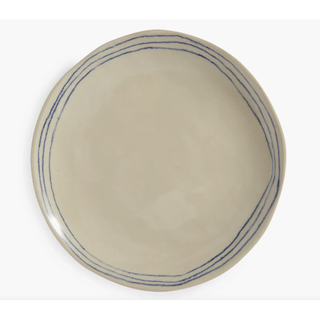 Handmade stoneware plate