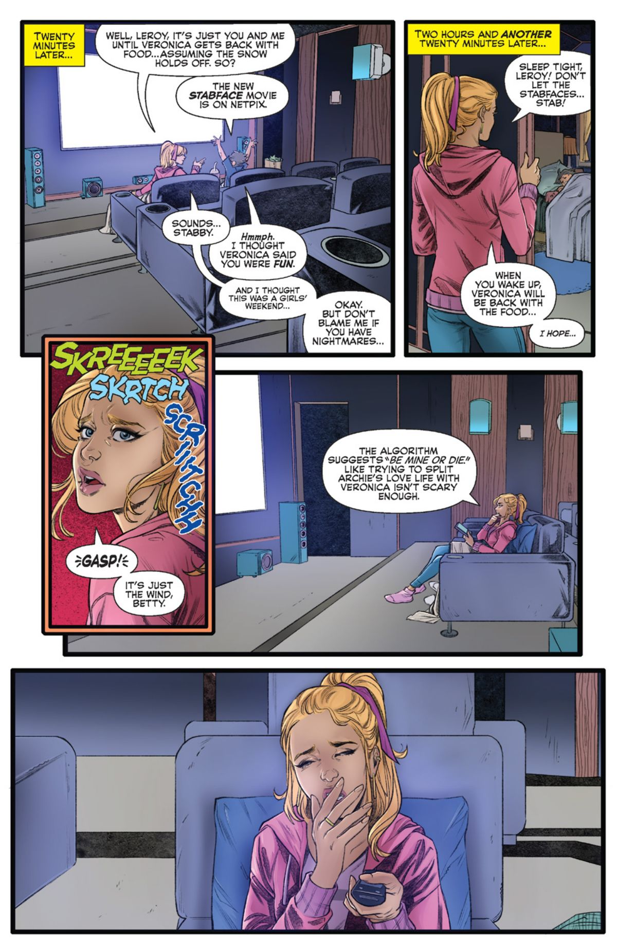 Betty: The Final Girl #1 interior art