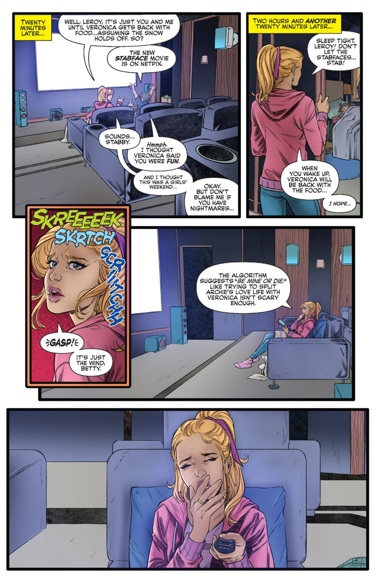 Betty: The Final Girl #1 interior art