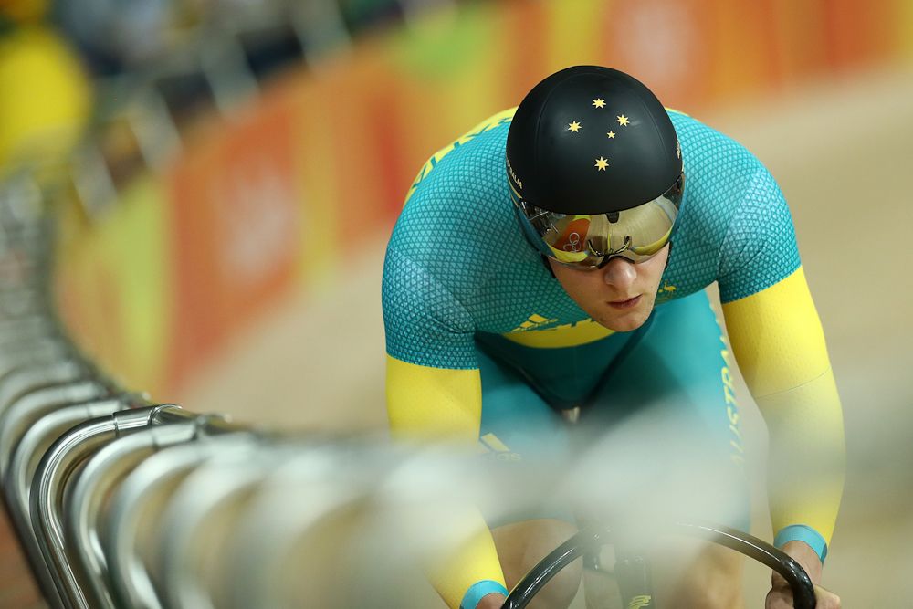 Patrick Constable of Australia competes in the Men's Sprint Qualifying