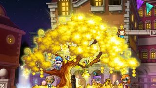 A screenshot from MapleStory.