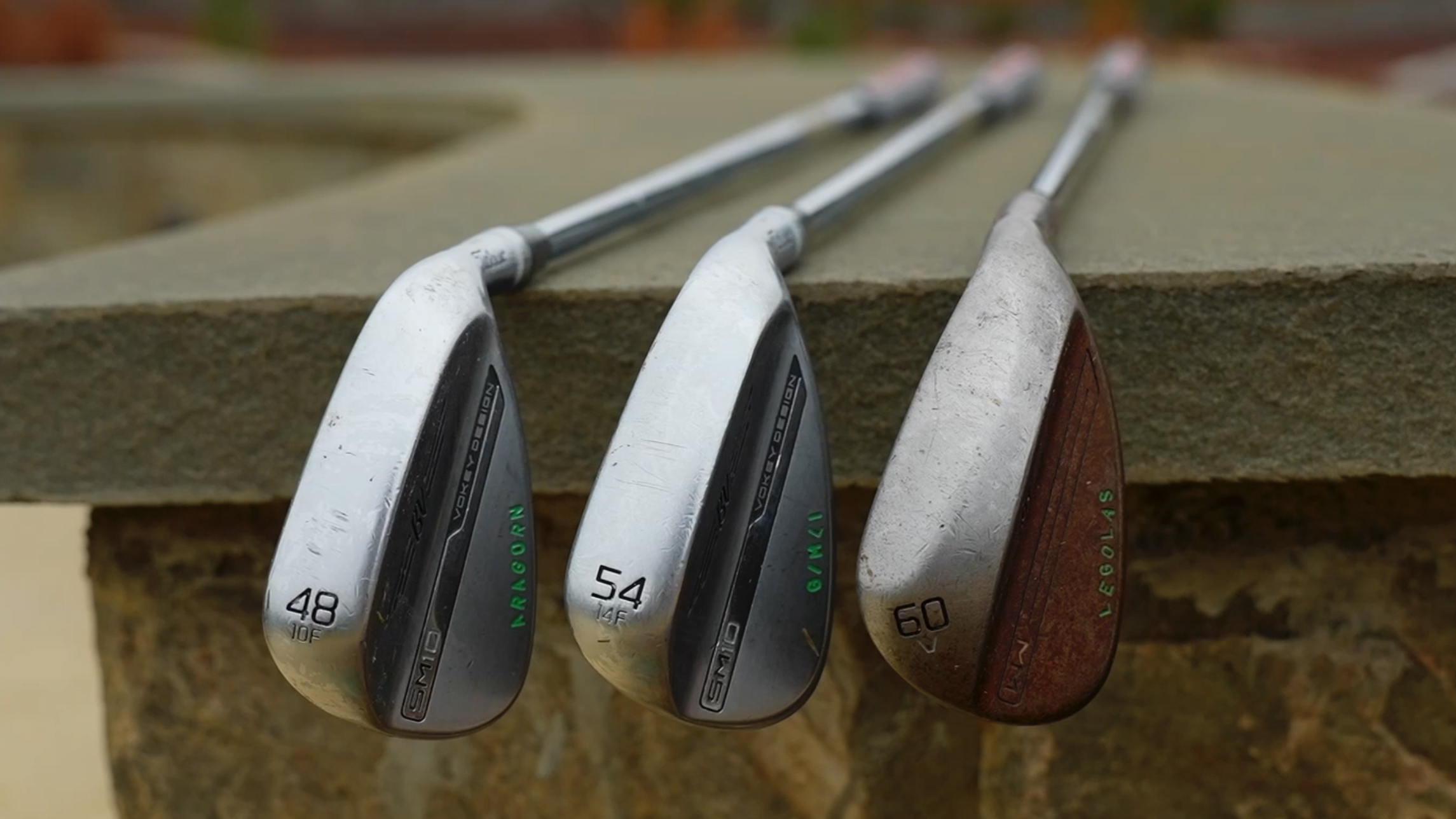 Peter Finch Vokey SM10 wedges