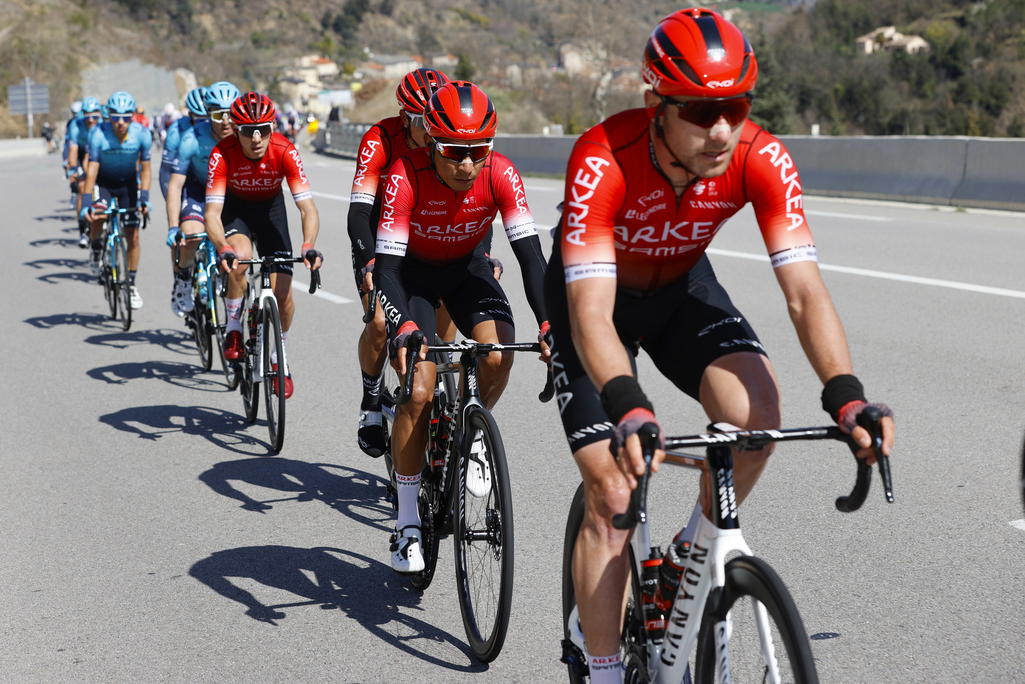 Volta Ciclista a Catalunya 2022 - 101st Edition - 3rd stage Perpinya - La Molina 161 km - 23/03/2022 - Nairo Quintana (COL - Team Arkea Samsic) - photo Luis Angel Gomez/SprintCyclingAgencyÂ©2022