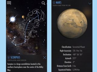 best stargazing apps: skyview