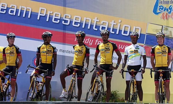 South African team MTN Qhubeka.