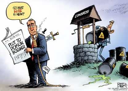 Political cartoon U.S. Boehner Obama