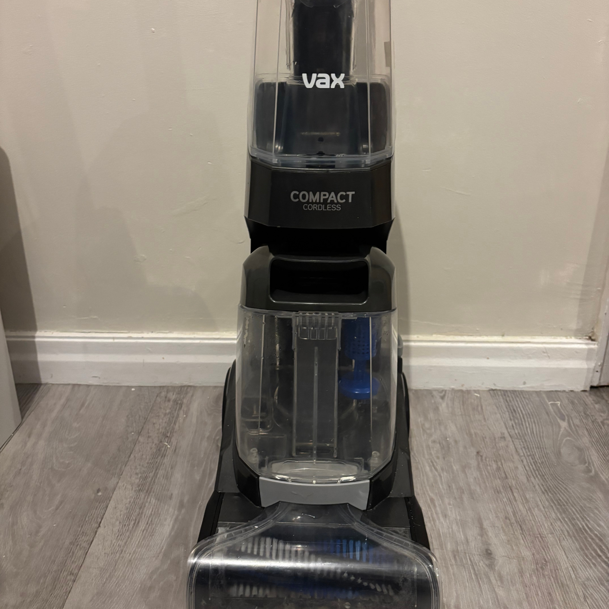 VAX ONEPWR Cordless Compact Carpet Cleaner set up