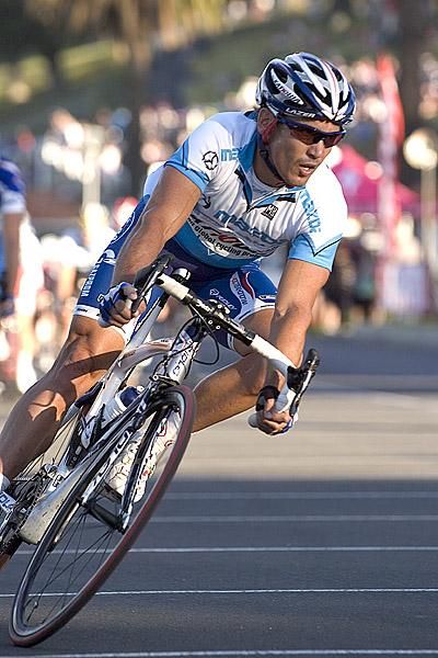 Robbie McEwen (Mazda) remains in the top five after three rounds of the series.