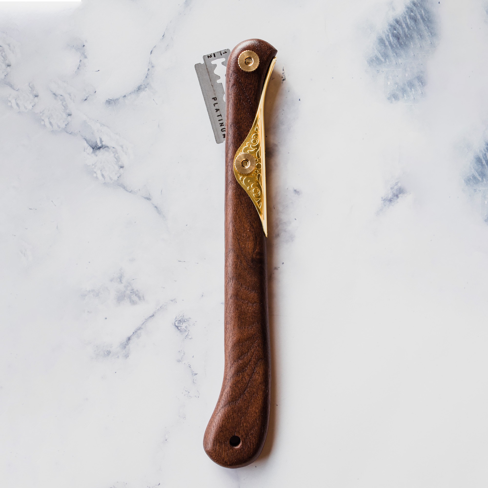 Break making tools laid out on a marble background