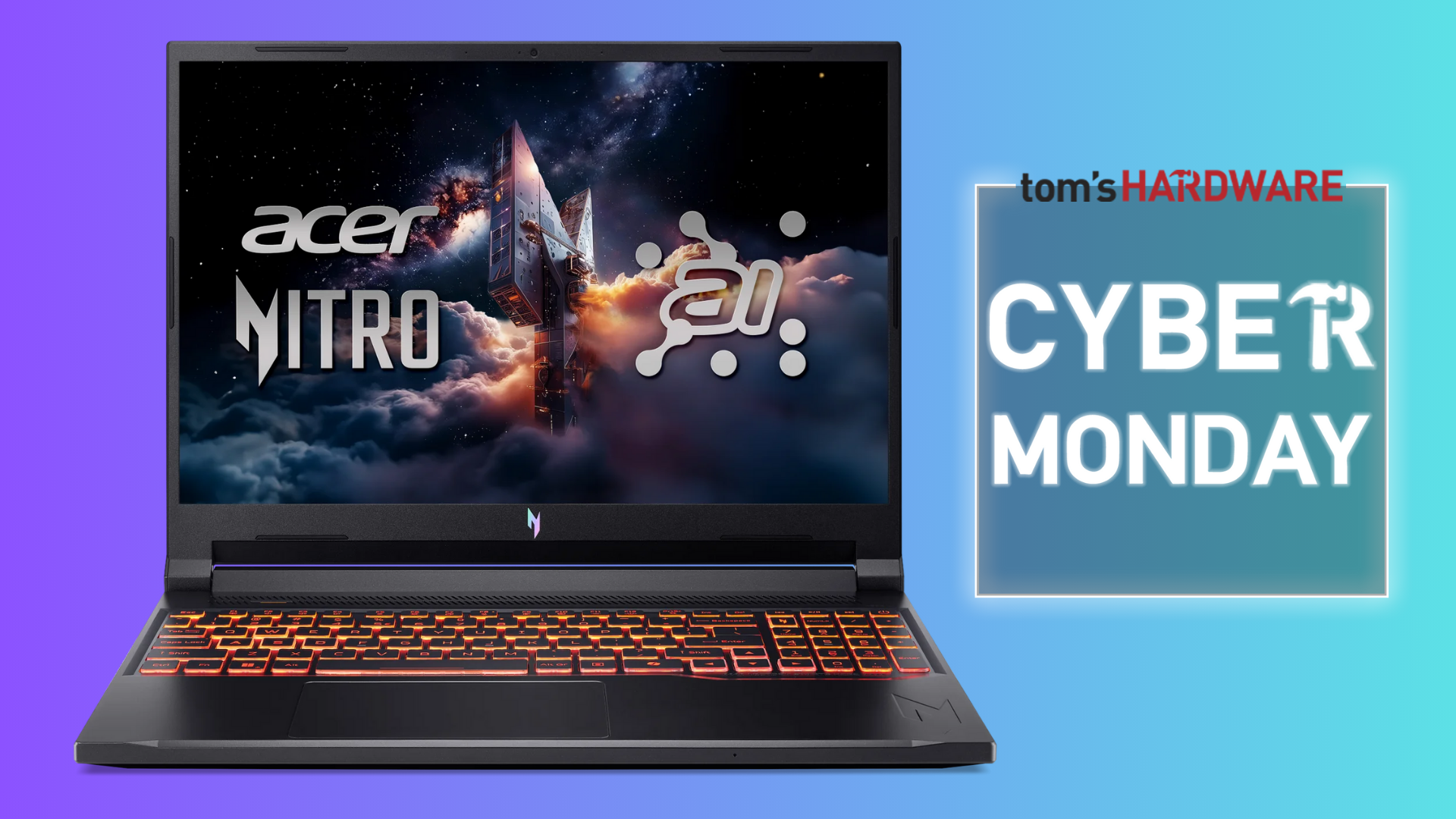 Acer Nitro V 16 AI and Acer Nitro V 15 on sale at Walmart for Cyber Monday