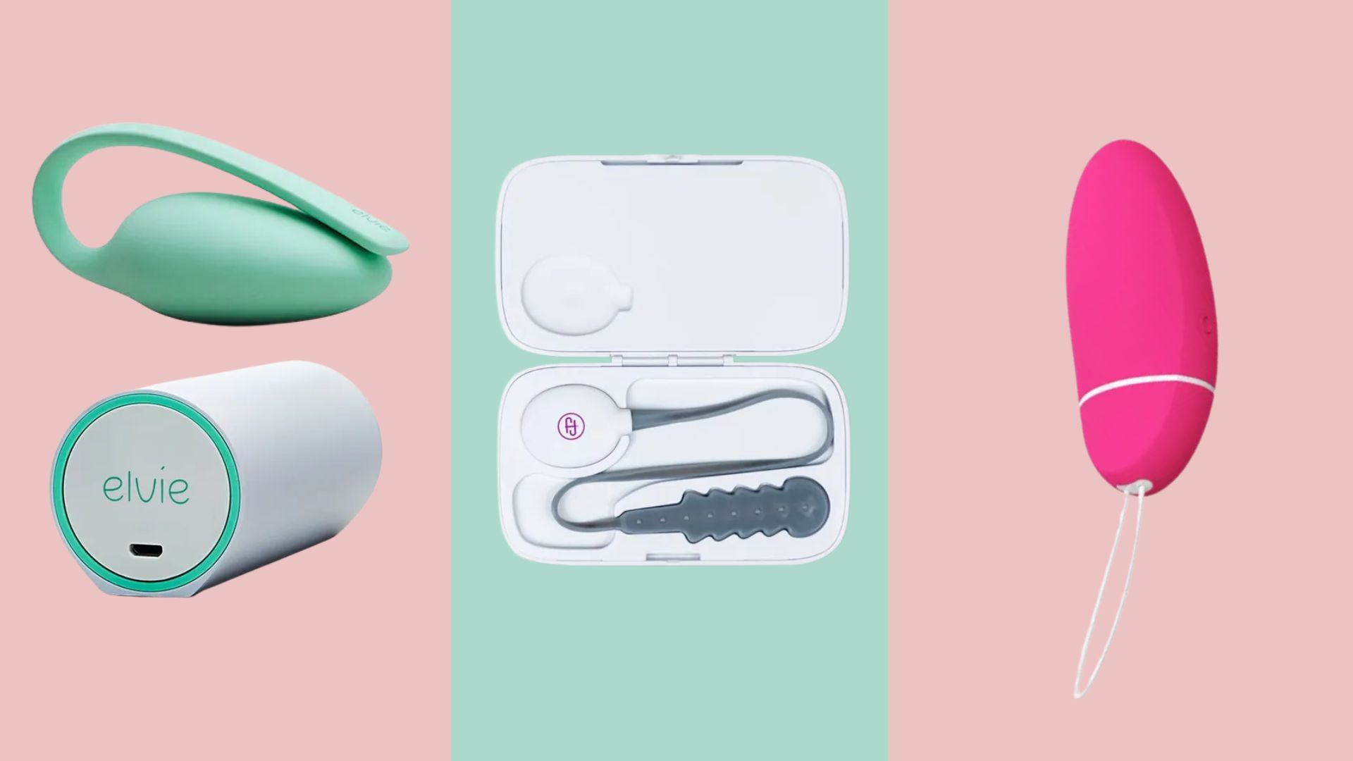 A collection of the best pelvic floor trainers, tried and tested in 2025, including picks from Elvie, Jenofem, Intimina