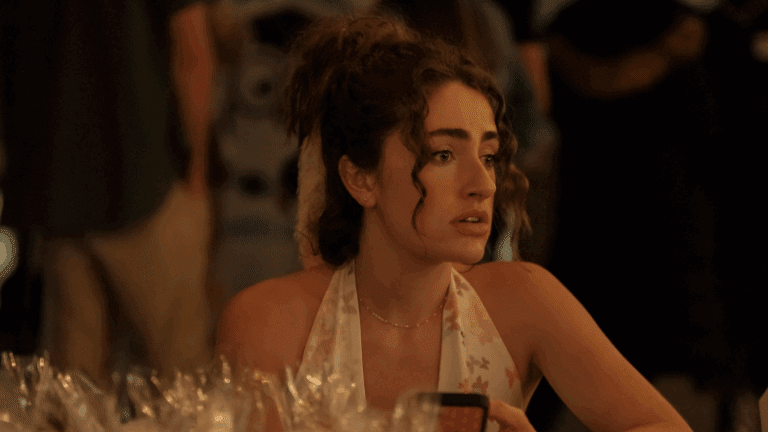 Rachel Sennott in a still from the HBO show I Love LA