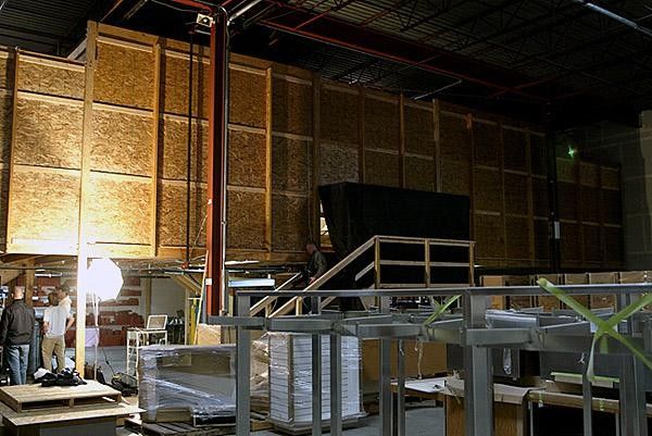 The wind tunnel of Alliant Air Technologies - not much to look at except for heaps of data!