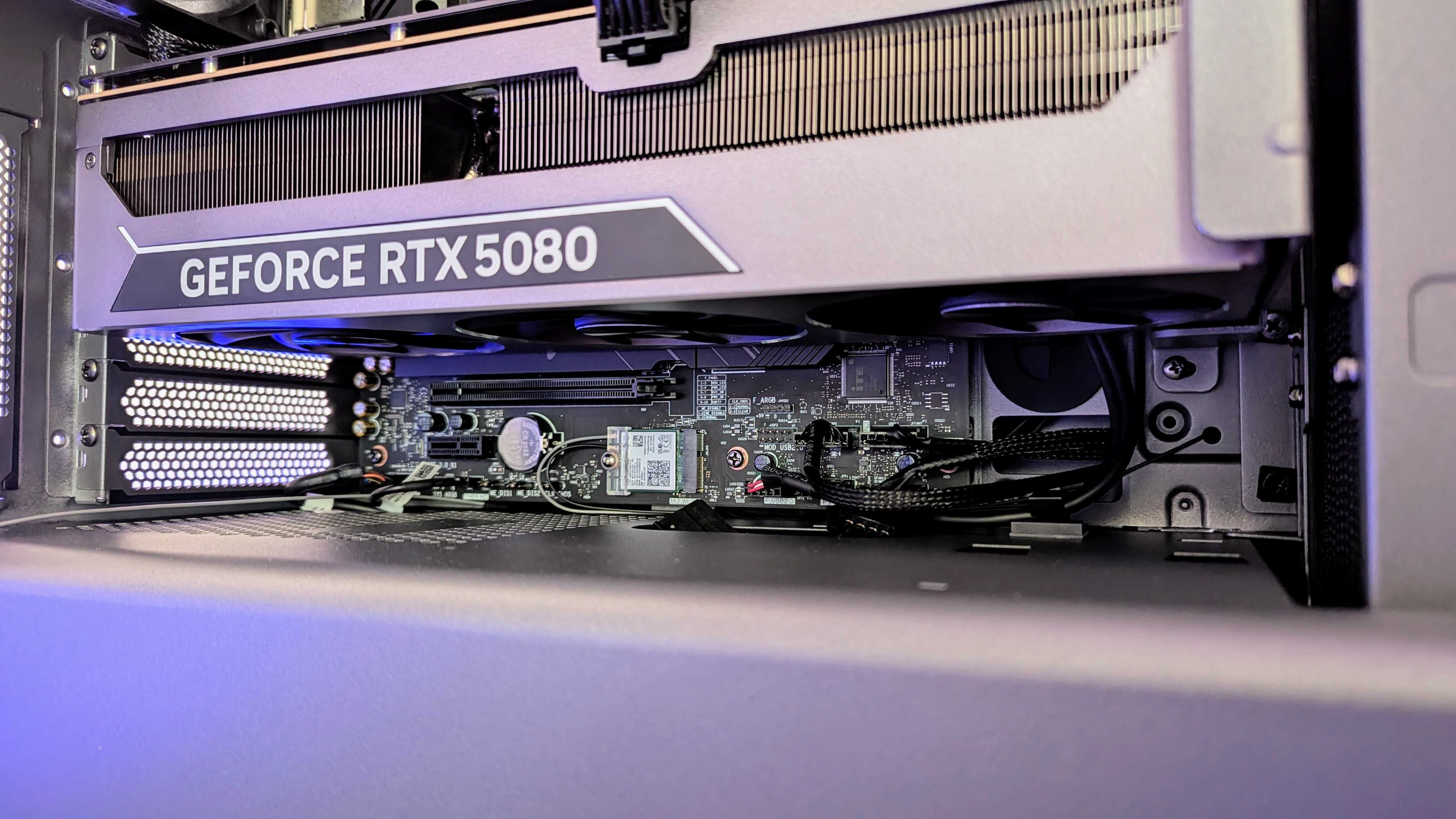 Image of the Lenovo Legion Tower 7i (Gen 10) gaming desktop.
