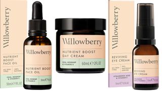 an image of british skincare brands willowberry skincare products