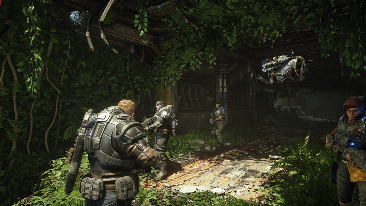 Gears 5 update adds a new setting to sharpen graphics using AMD tech