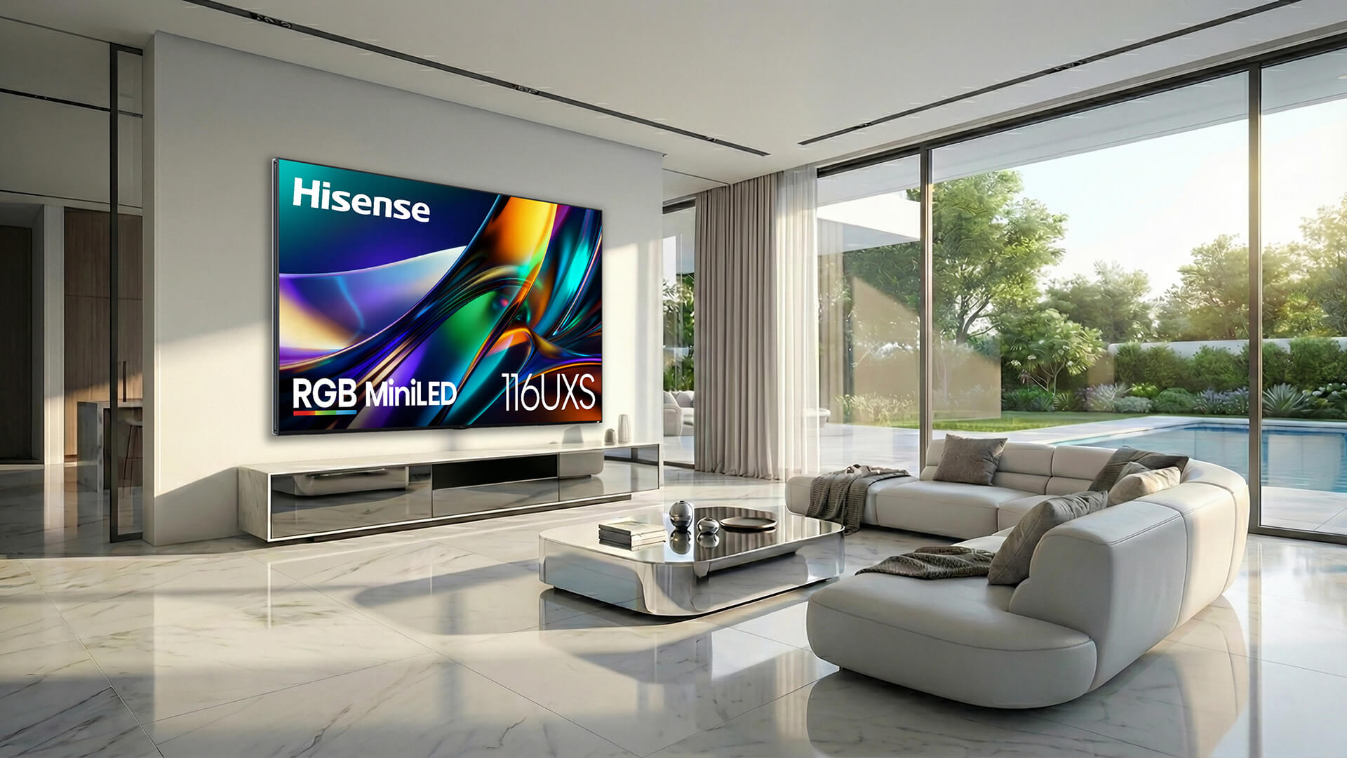 Hisense RGBY mini-LED TV