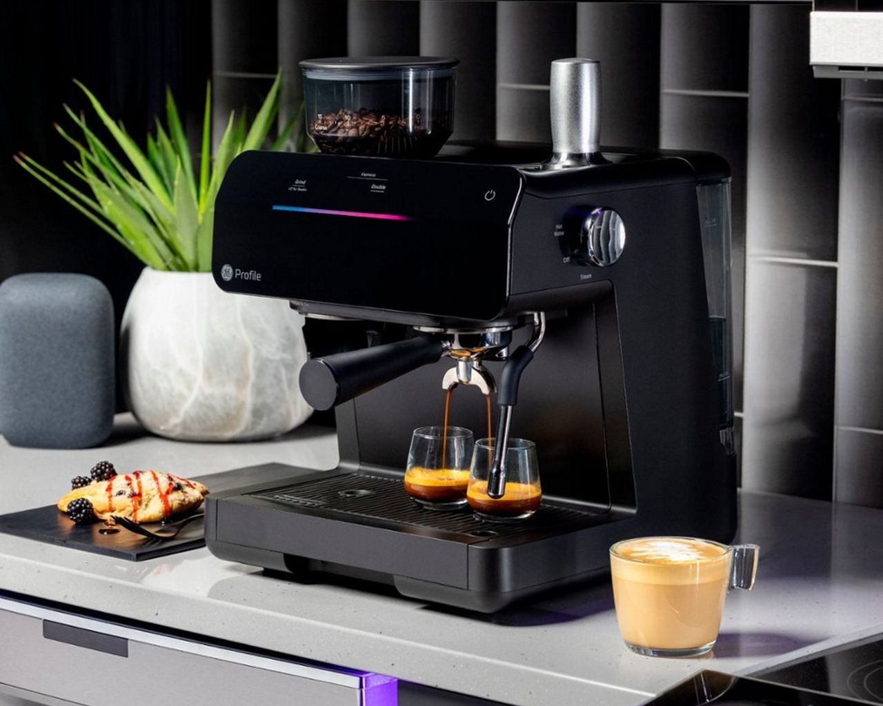 GE Profile Semi-Automatic Espresso Machine