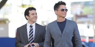 Fred Savage and Rob Lowe in The Grinder