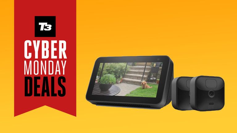 Cyber Monday Blink Outdoor 2 Cam Kit bundle with Echo Show 5 (2nd Gen)