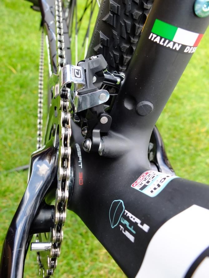 Direct front derailleur mount