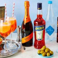 The Aperol Cocktail BoxThe ultimate summer cocktail box, filled with Aperol, Prosecco, soda, and orange to create an Aperol spritz at home. There’s also a selection of light snacks, an ideal box to compliment a BBQ or celebrate our way out of lockdown!