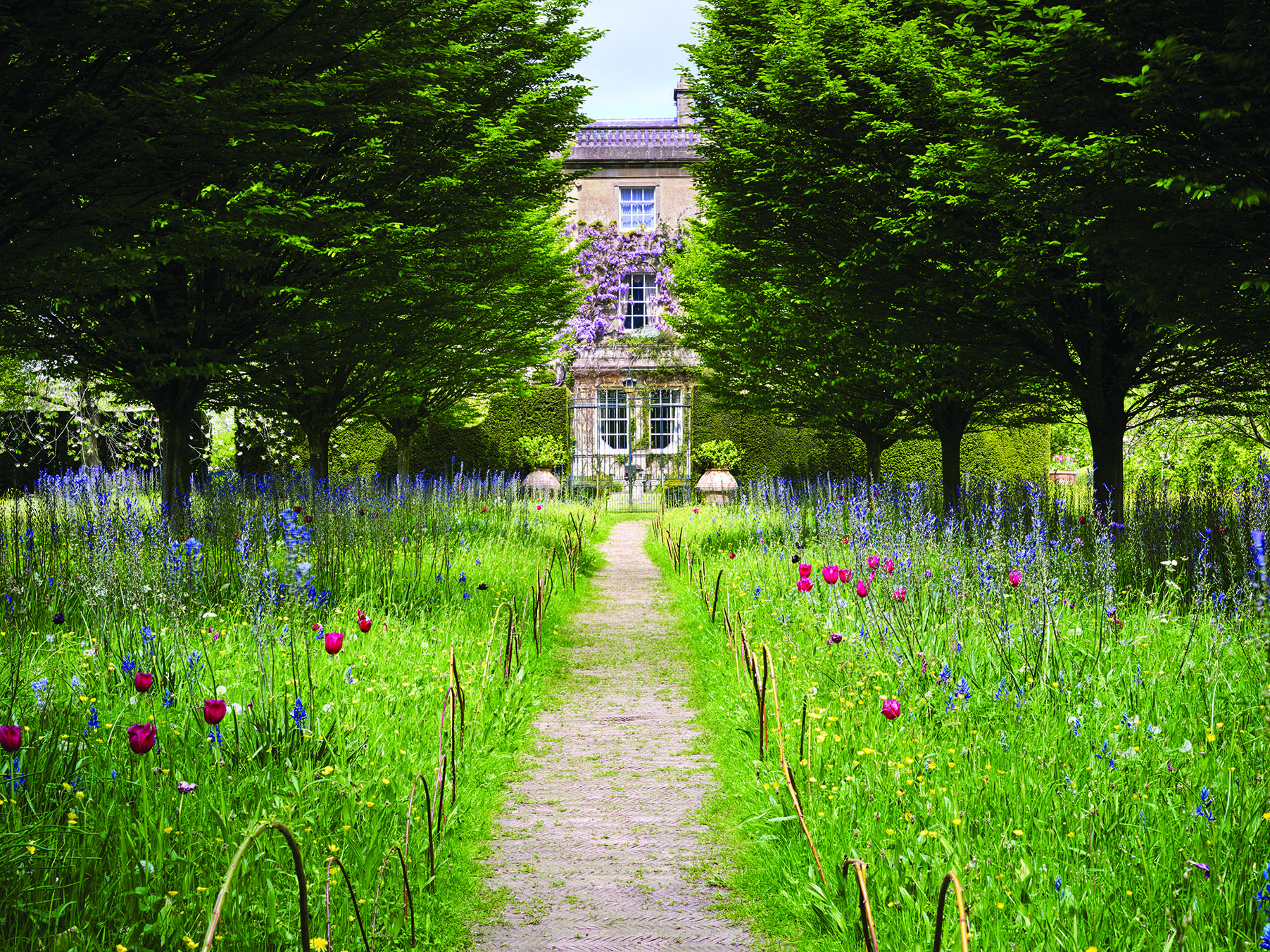 The garden at Highdrove.