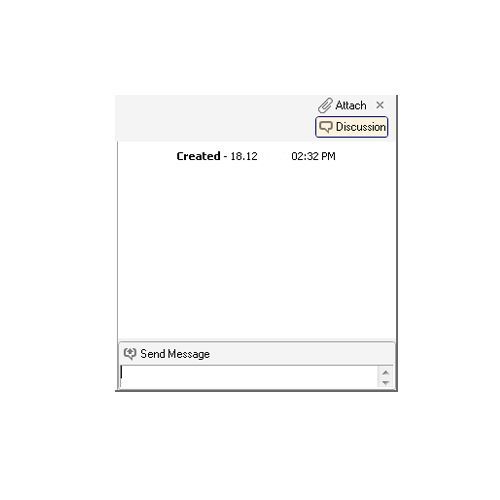 LeaderTask has a built-in instant messenger so you can directly talk to contacts.
