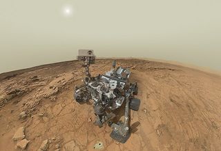 Self-portrait of NASA’s Mars Curiosity Rover includes a sweeping panoramic view of the Yellowknife Bay region of the Red Planet’s Gale Crater