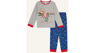 Monsoon Christmas Dinosaur Pyjama Set