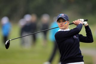 Amy Boulden in action at the 2012 Curtis Cup