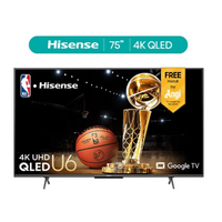 Hisense 75-Inch U6H Series 4K Google TV