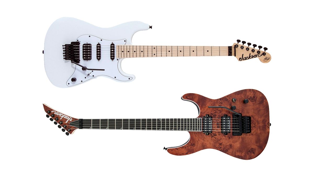 Jackson Adrian Smith SDXM and Pro Series Soloist SL2P MAH