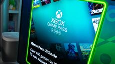 Xbox Game Pass running on a Philips OLED TV via an Xbox Series X