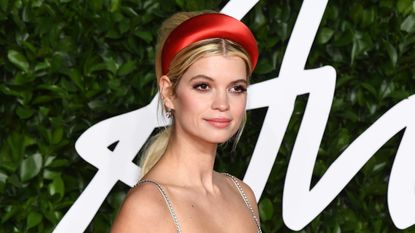 Pixie Geldof arrives at The Fashion Awards 2019 held at Royal Albert Hall on December 02, 2019 in London, Englan