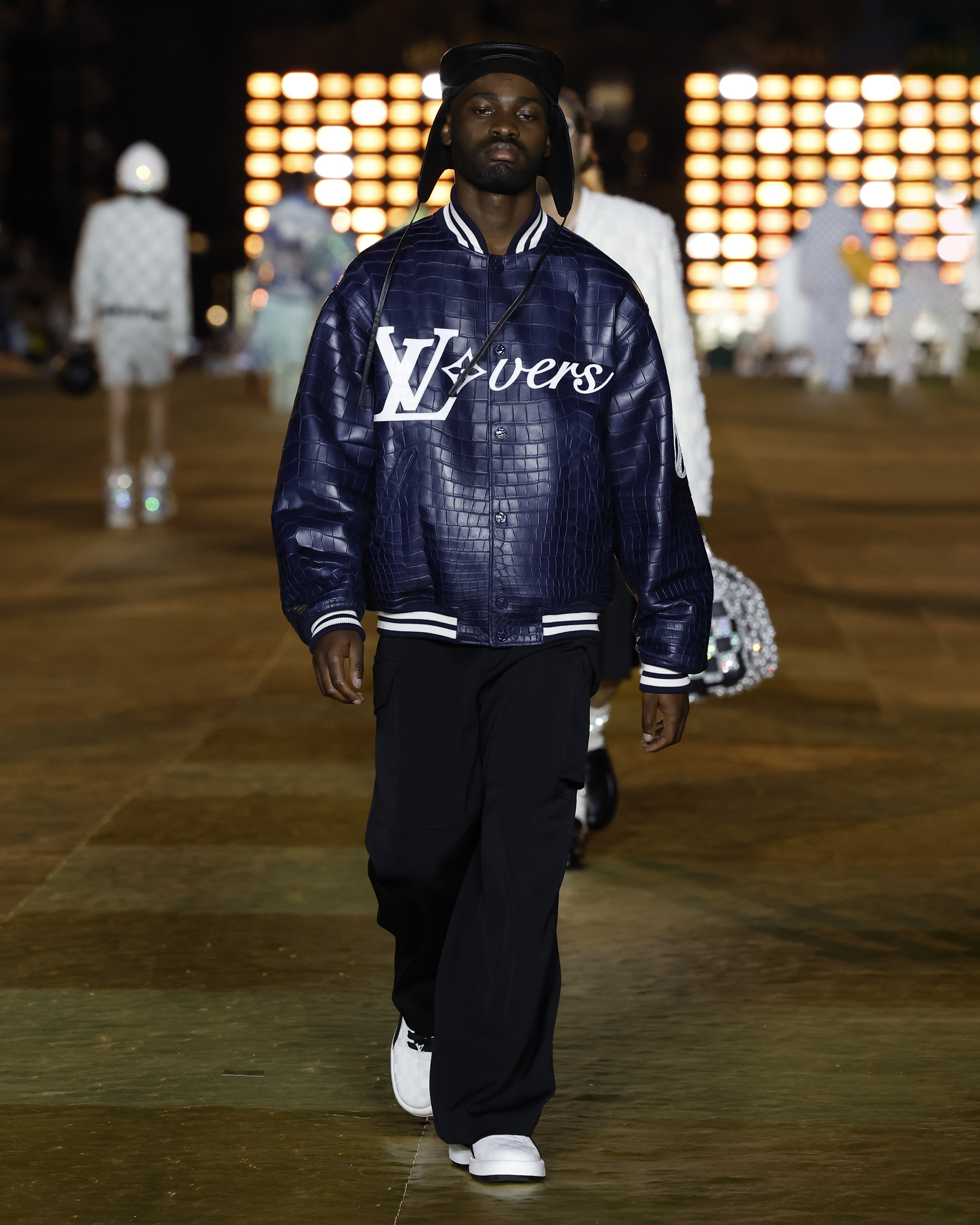 Pharrell fuses entertainment and fashion for confident Louis Vuitton  menswear debut 