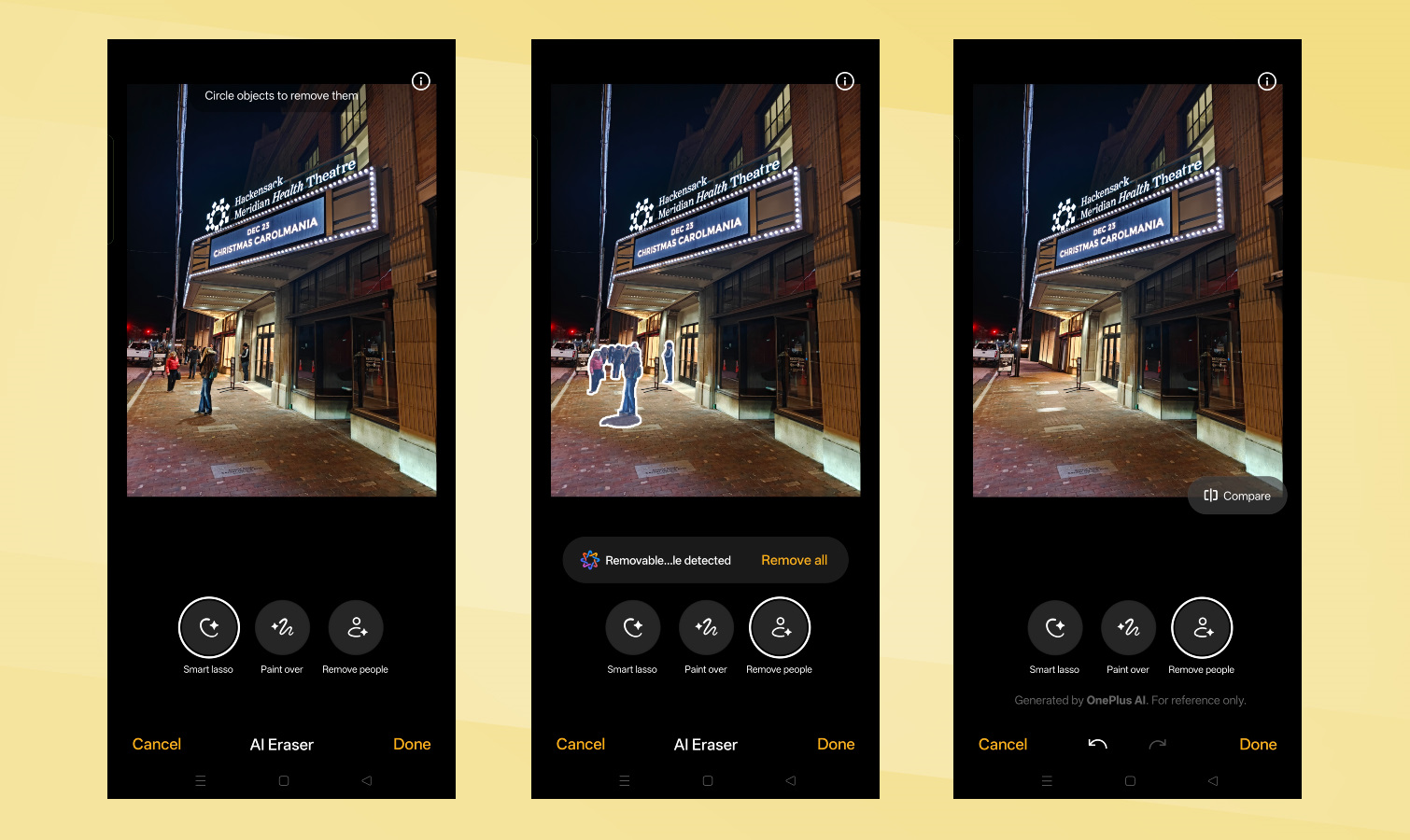 OnePlus 15 review screen shots.