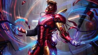 MTG Marvel's Iron Man armoring up