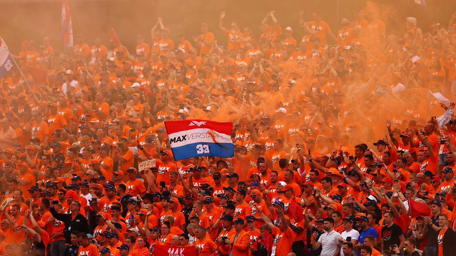 Transmisión en vivo del Gran Premio de Holanda de F1: los fanáticos holandeses animan a Max Verstappen