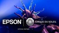 Epson is the official projector partner of Cirque du Soleil. 