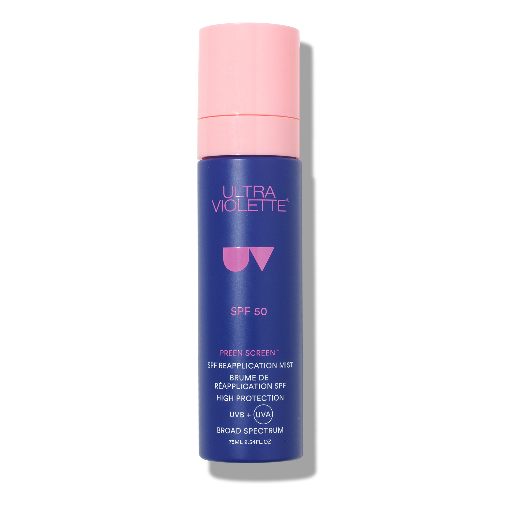 Ultra Violette Preen Screen Spf50 Reapplication Mist Skinscreen™ 75ml