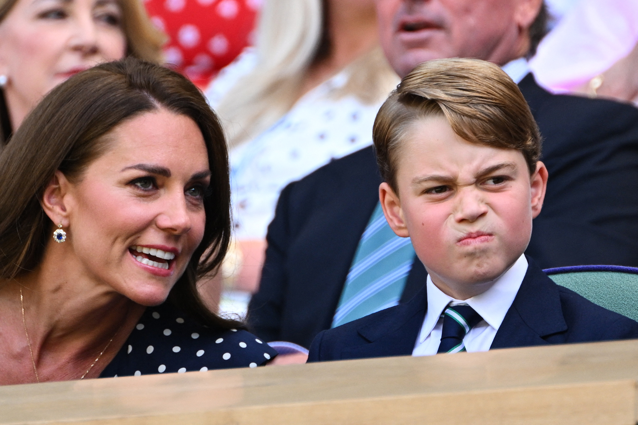 wimbledon - kate and george