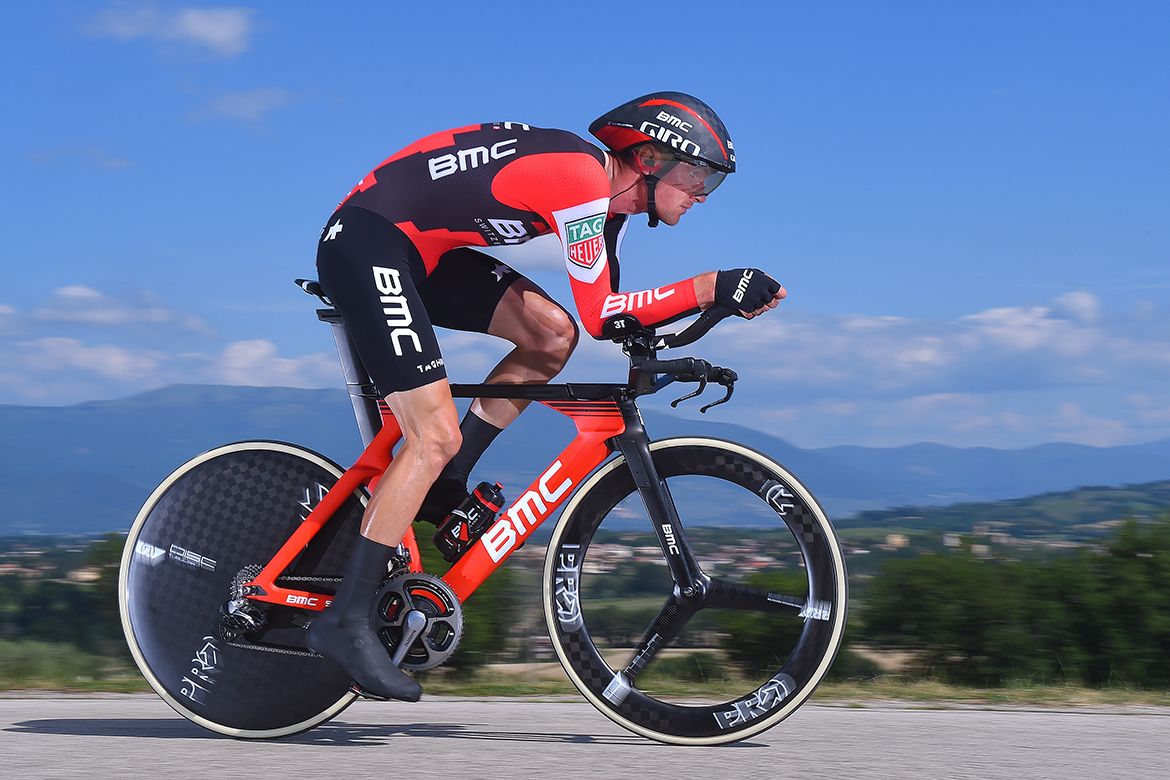 Tejay van Garderen on stage 10 of the Giro d'Italia