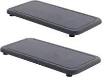 NiuYichee Water Absorbing Stone Trays, 2 Pcs NiuYichee Water Absorbing Stone Trays, 2 Pcs