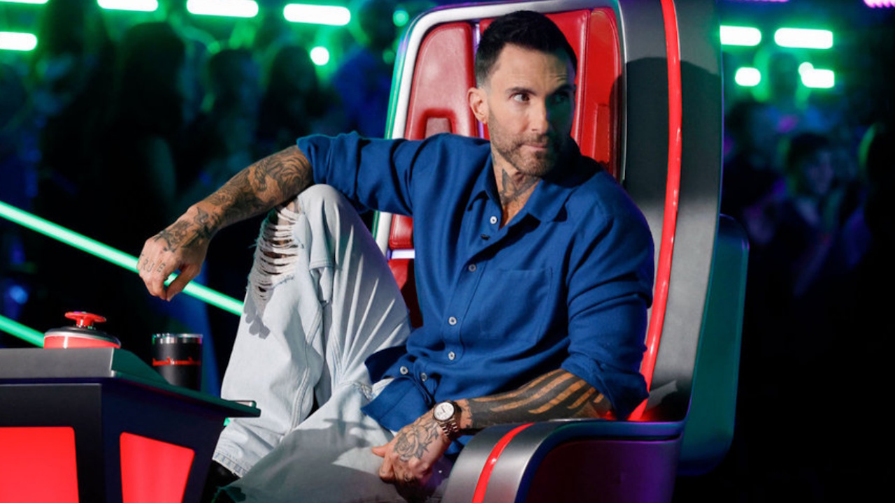 Adam Levine on The Voice Season 29.