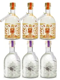 Light up Snow Globe Gin Liqueur Mixed Case of 6 £120 | M&amp;S