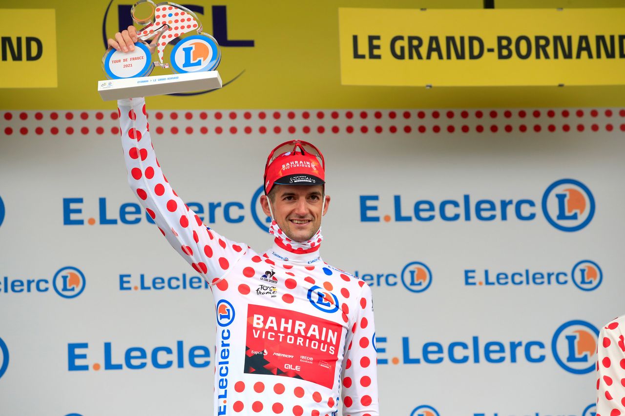 Tour de France 2021 108th Edition 8th stage Oyonnax Le GrandBornand 1508 km 03072021 Wouter Poels NED Bahrain Victorious photo Luca BettiniBettiniPhoto2021