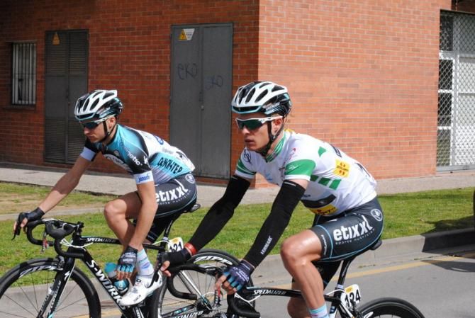 Gianni Meermsan (OPQS) and Gianluca Brambilla (OPQS)